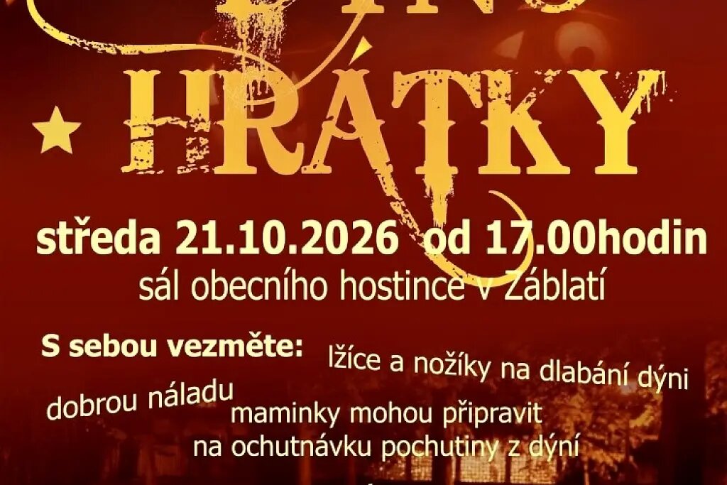 Dýňohrátky – tvořivé dílny a Workshopy, Záblatí – fotka 2