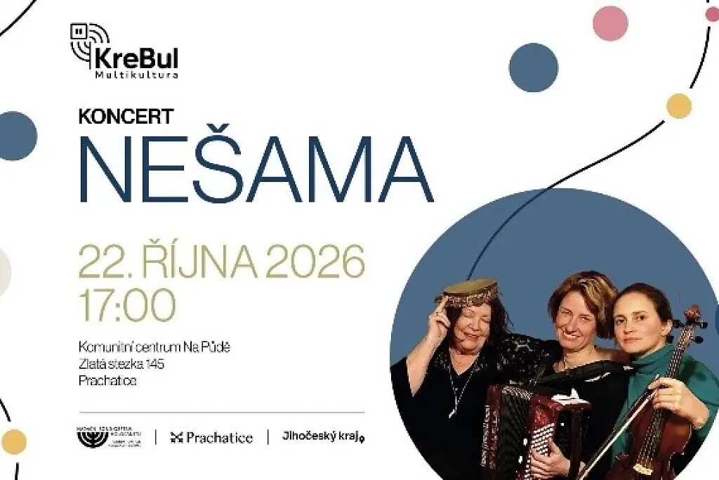 Koncert: Nešama – divadlo, Hudba a Kino, Prachatice – fotka 2