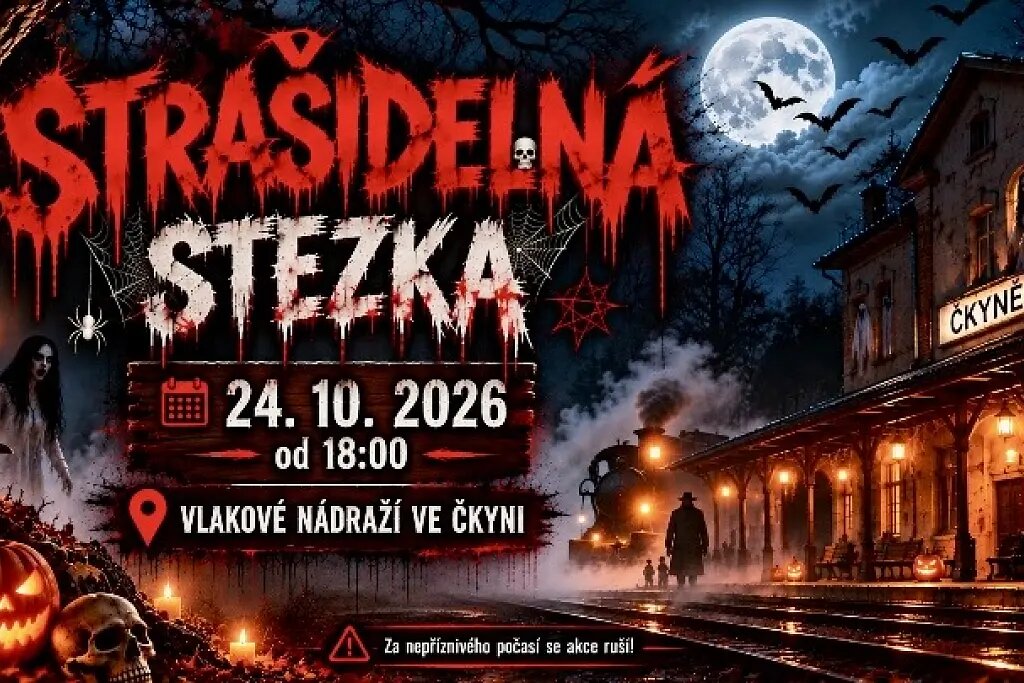 Halloweenský vlak hrůzy – festivaly a Slavnosti, Čkyně – fotka 2