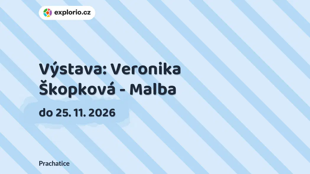 Výstava: Veronika Škopková - Malba – prohlídky a Muzea, Prachatice