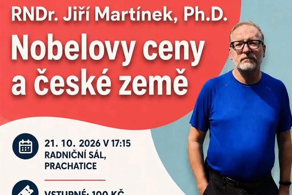 Beseda: RNDr. Jiřího Martínka, Ph.D. – prohlídky a Muzea, Prachatice – fotka 2