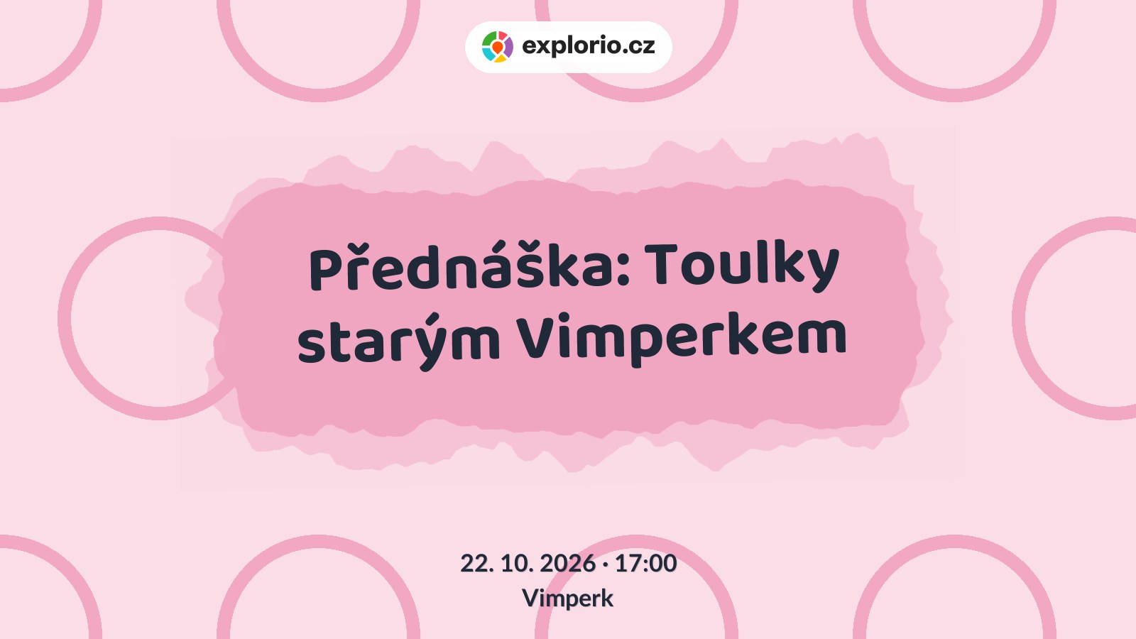 Přednáška: Toulky starým Vimperkem – prohlídky a Muzea, Vimperk