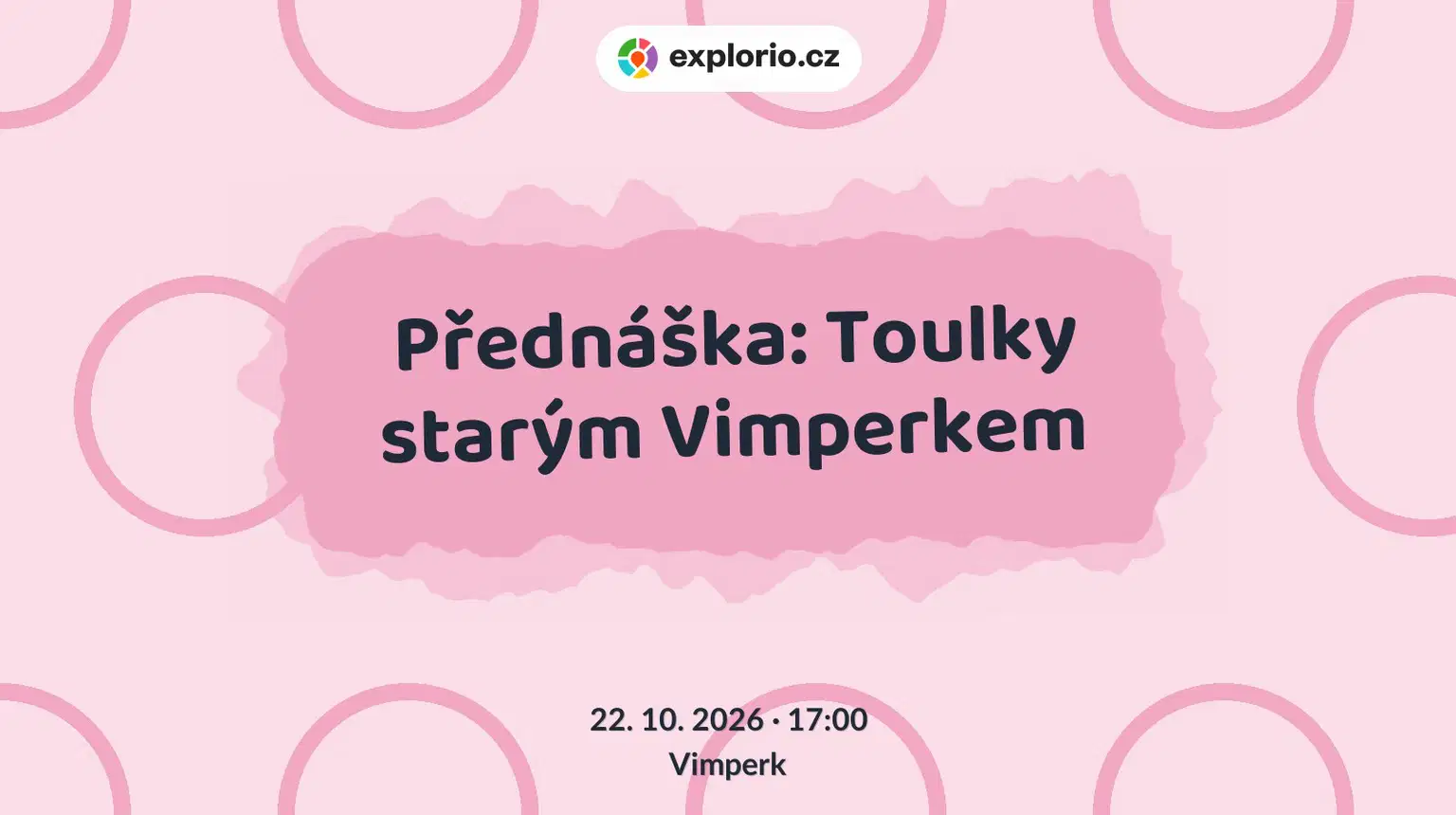 Přednáška: Toulky starým Vimperkem – prohlídky a Muzea, Vimperk