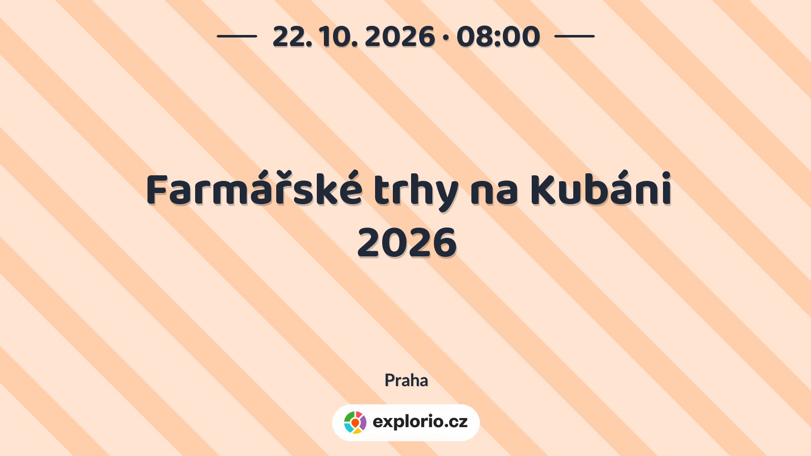 Farmářské trhy na Kubáni 2026 – festivaly a Slavnosti, Praha