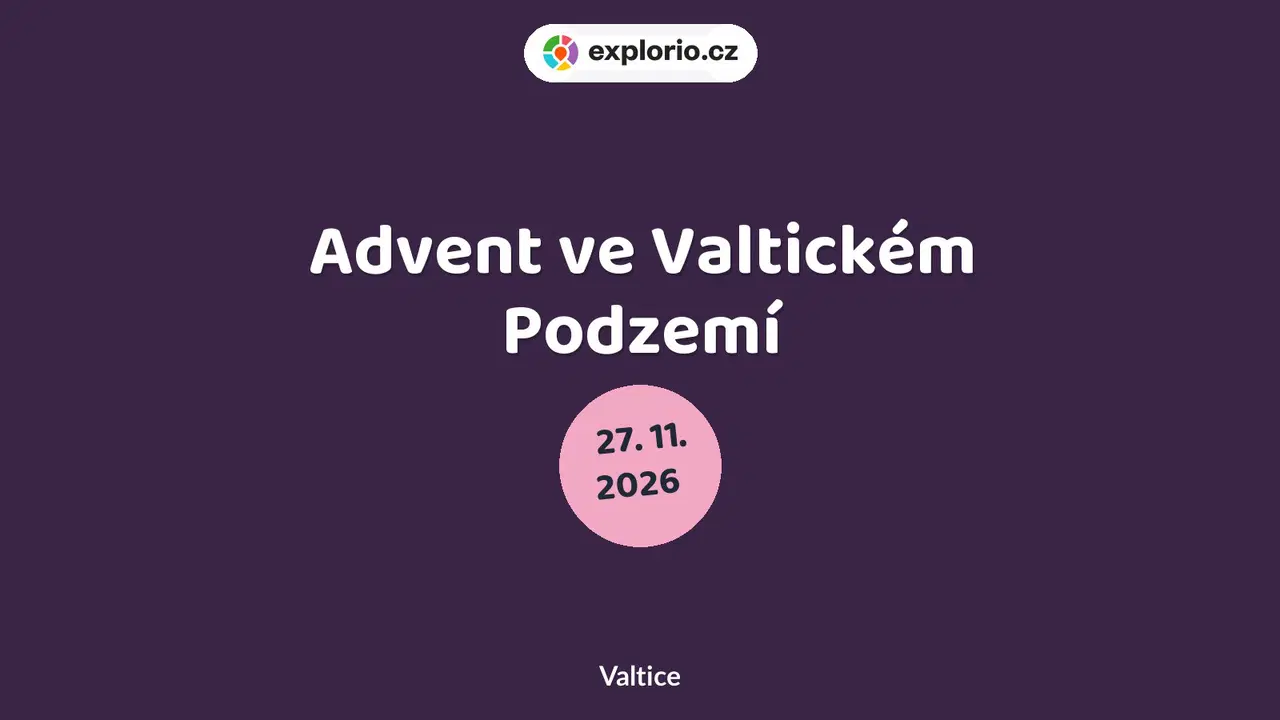 Advent ve Valtickém Podzemí – divadlo, Hudba a Kino, Valtice