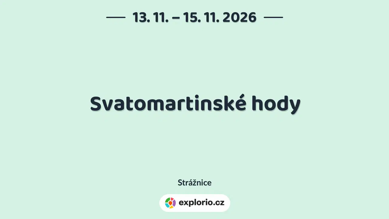 Svatomartinské hody – festivaly a Slavnosti, Strážnice
