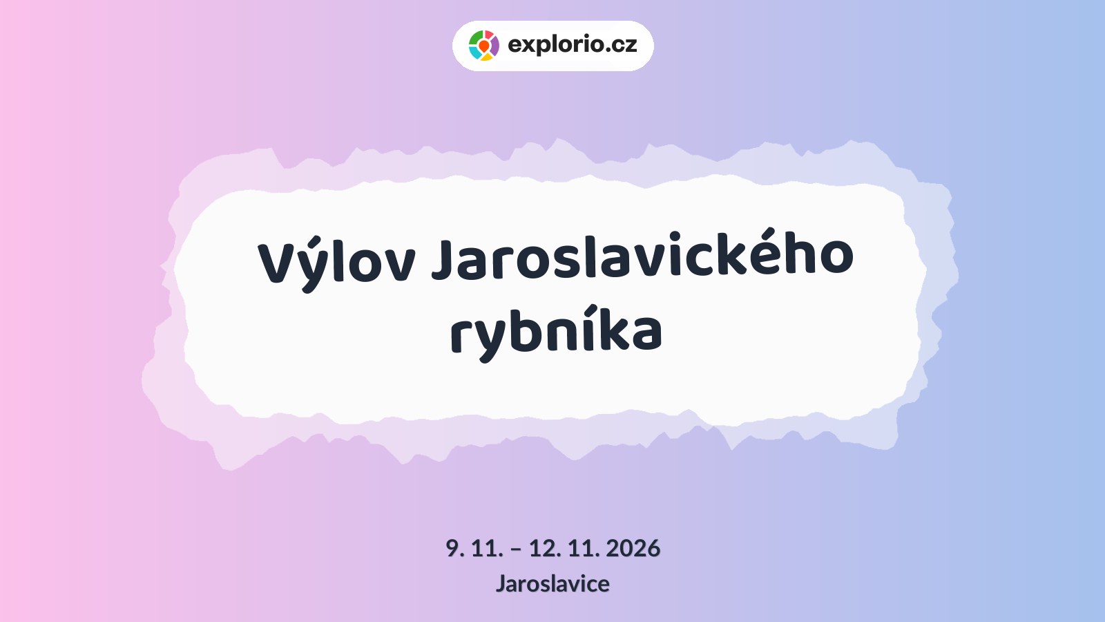 Výlov Jaroslavického rybníka – prohlídky a Muzea, Jaroslavice