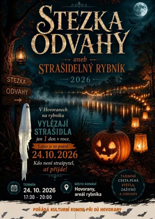 Stezka odvahy aneb Strašidelný rybník – festivaly a Slavnosti, Hovorany – fotka 2