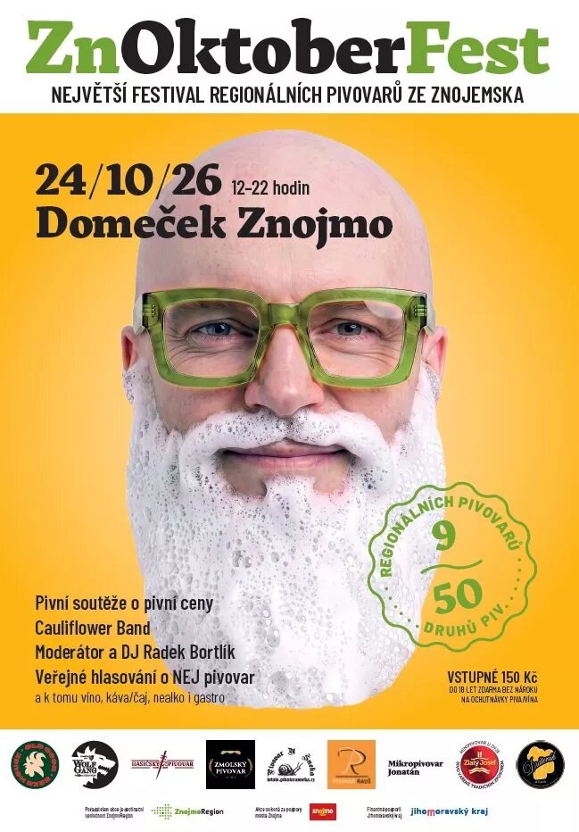 ZnOktoberFest 2026 – festivaly a Slavnosti, Znojmo – fotka 2