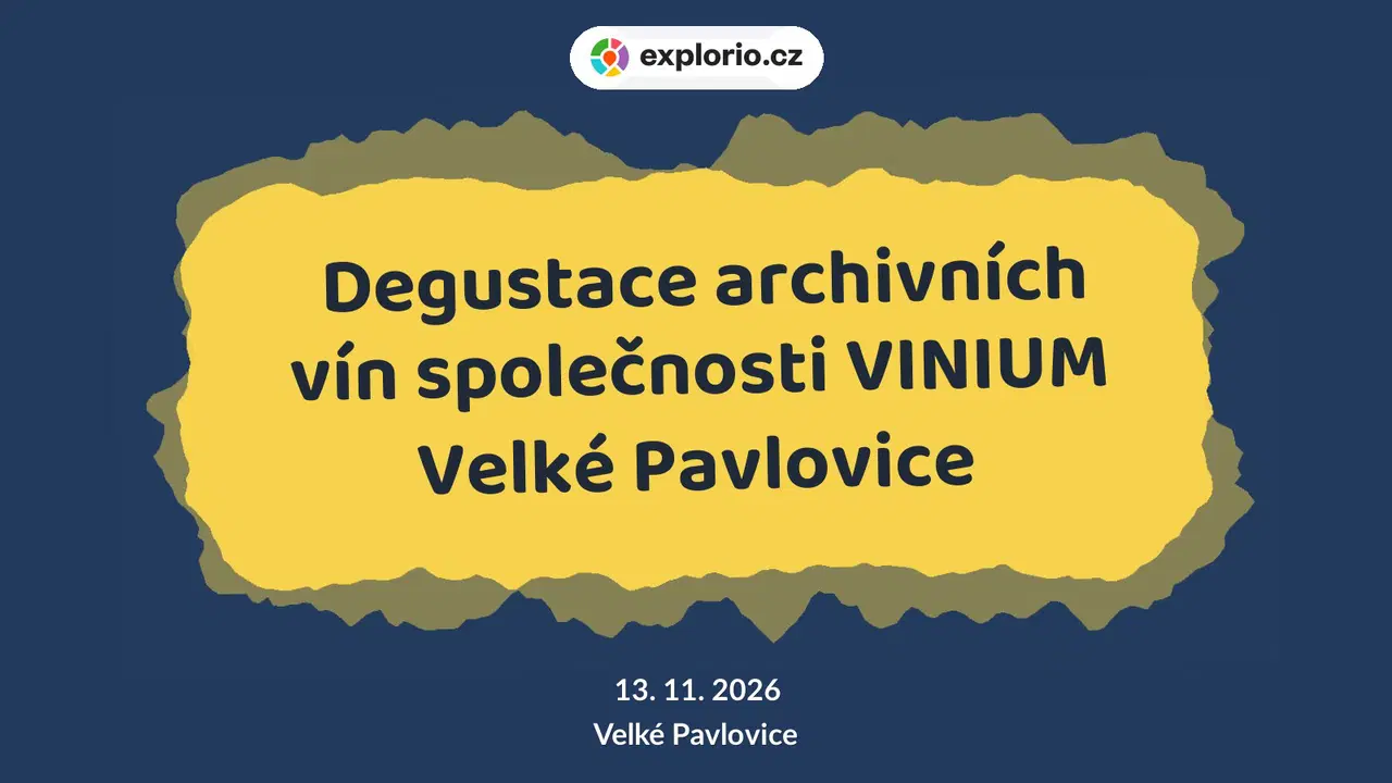 Degustace archivních vín společnosti VINIUM Velké Pavlovice – festivaly a Slavnosti, Velké Pavlovice