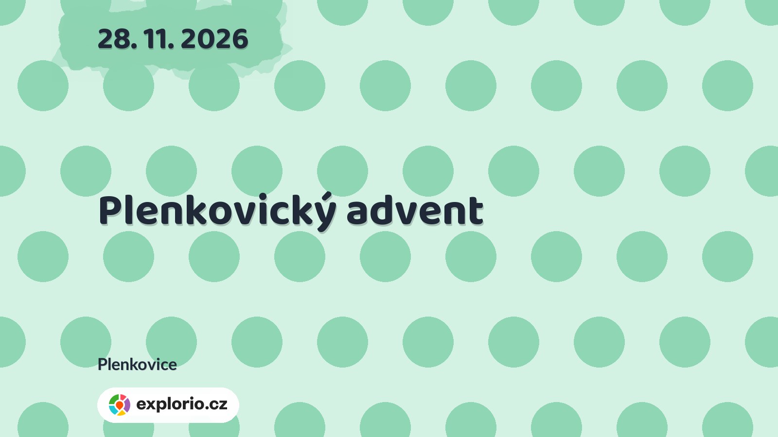 Plenkovický advent – festivaly a Slavnosti, Plenkovice