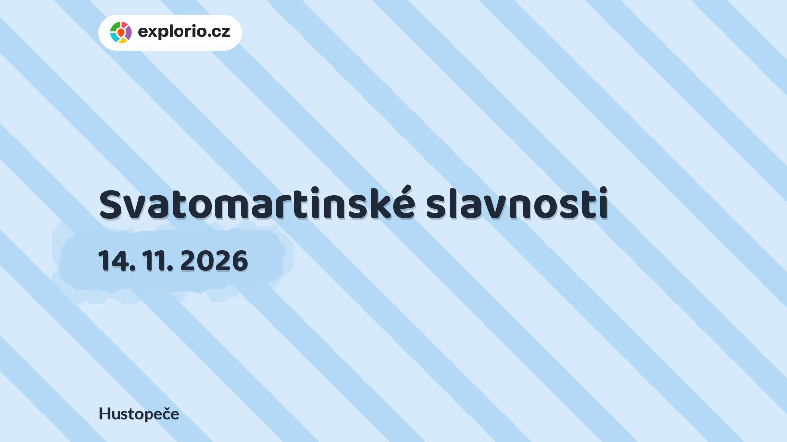 Svatomartinské slavnosti – festivaly a Slavnosti, Hustopeče