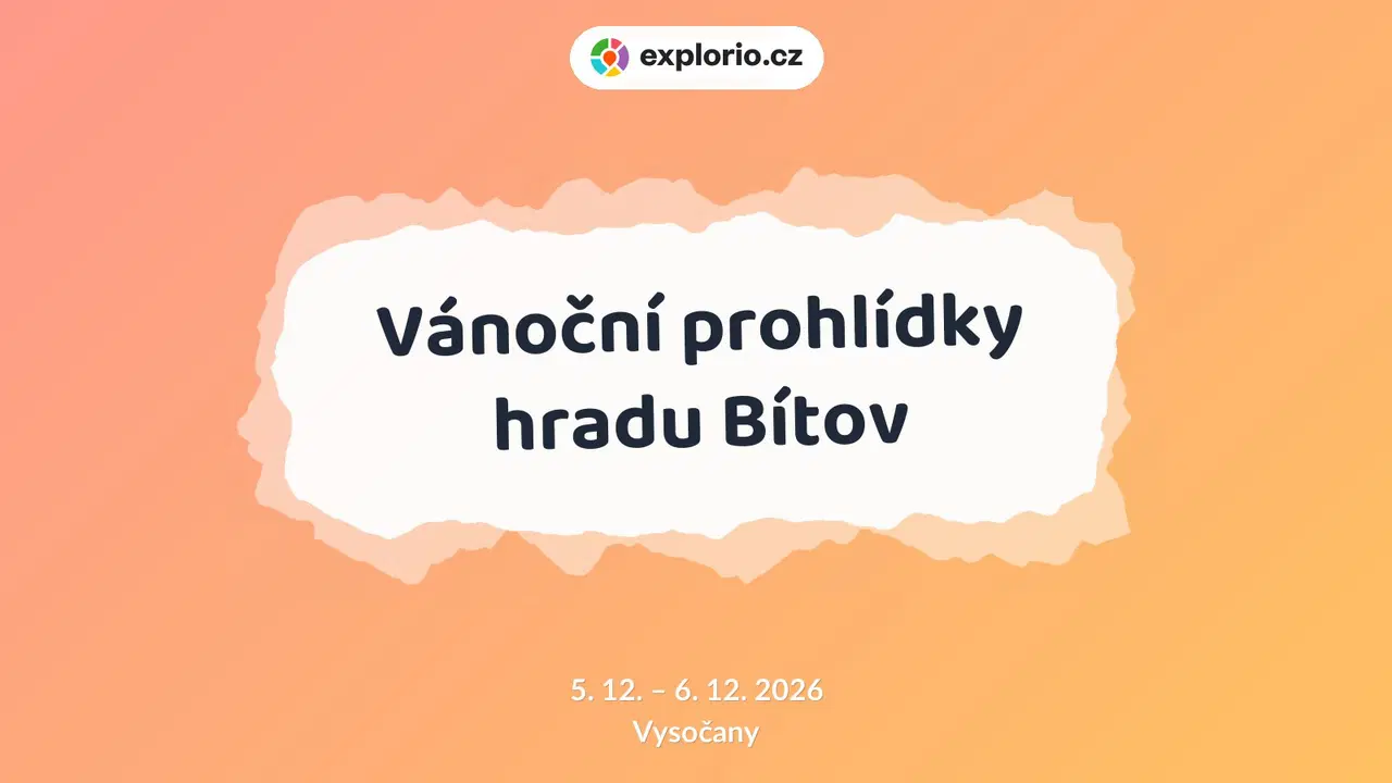 Vánoční prohlídky hradu Bítov – prohlídky a Muzea, Vysočany