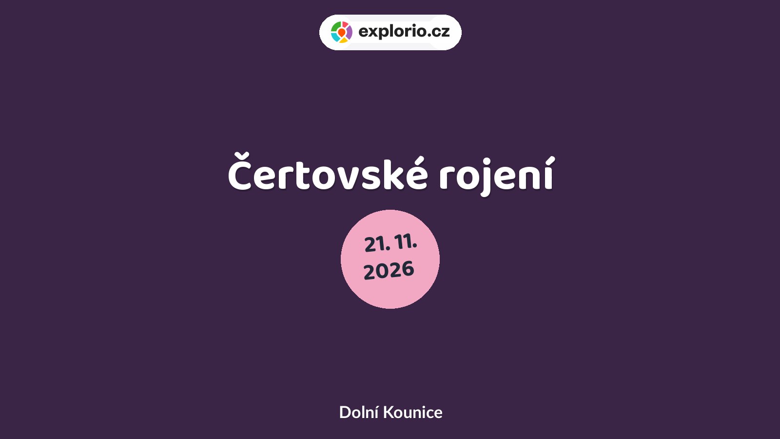 Čertovské rojení – prohlídky a Muzea, Dolní Kounice