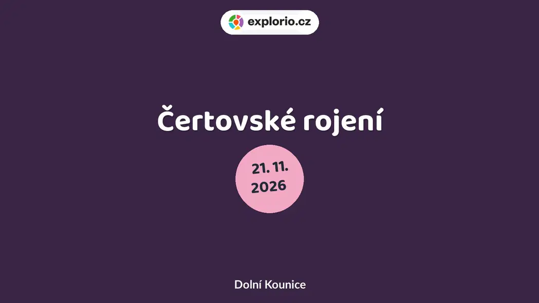 Čertovské rojení – prohlídky a Muzea, Dolní Kounice