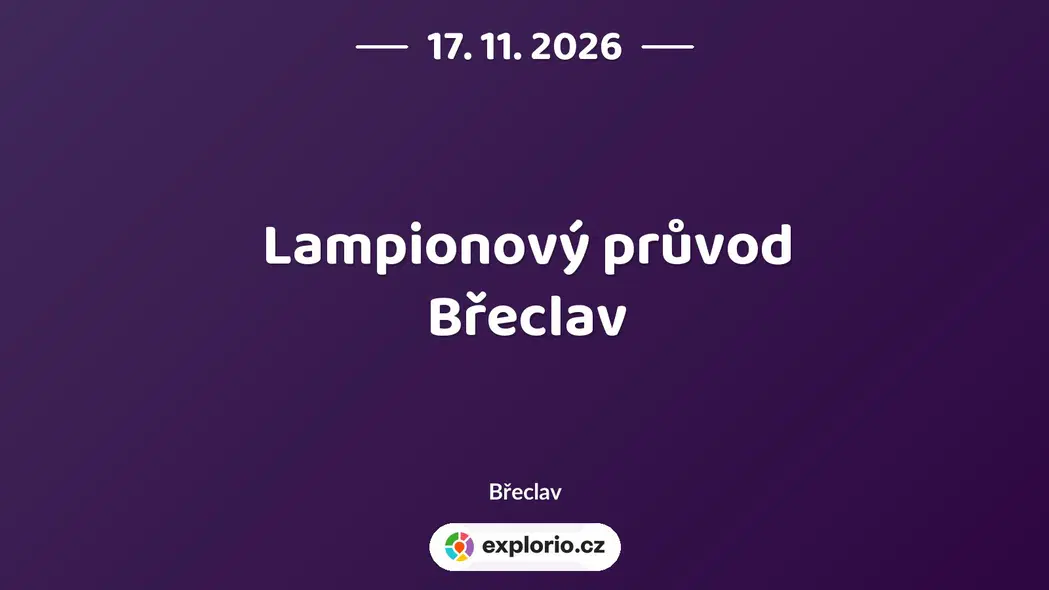 Lampionový průvod Břeclav – festivaly a Slavnosti, Břeclav
