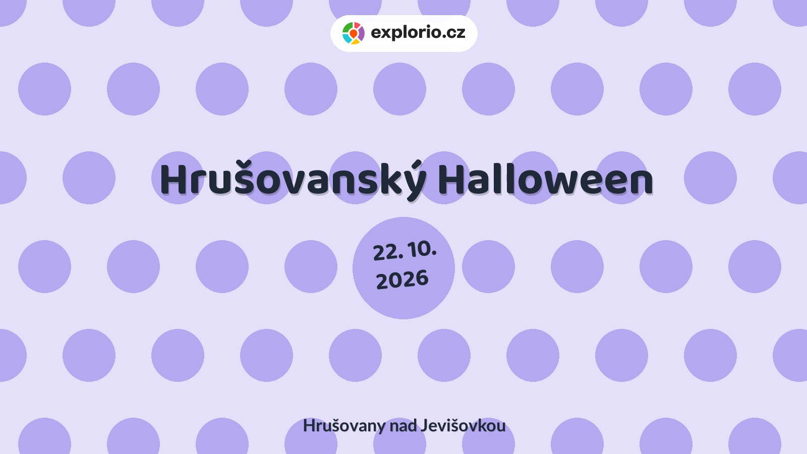 Hrušovanský Halloween – festivaly a Slavnosti, Hrušovany nad Jevišovkou