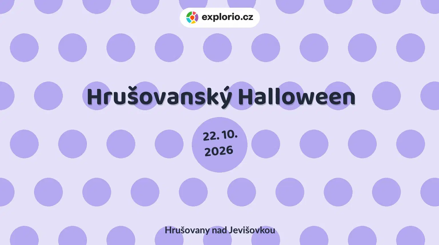 Hrušovanský Halloween – festivaly a Slavnosti, Hrušovany nad Jevišovkou