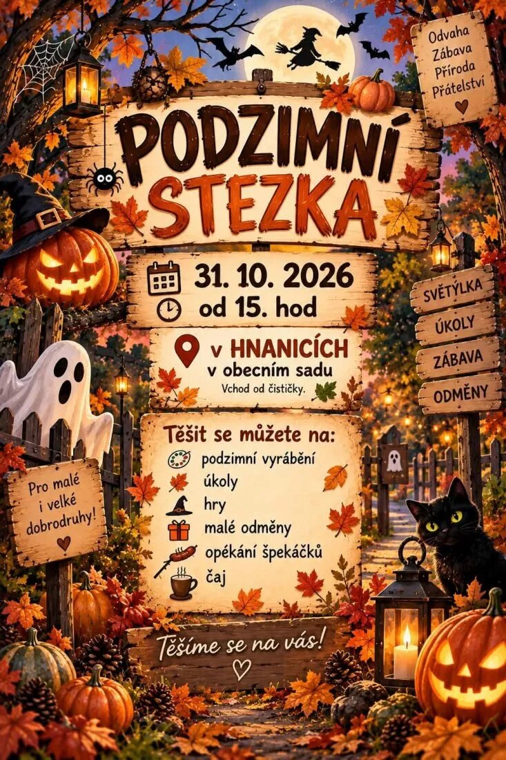 Podzimní stezka v Hnanicích – festivaly a Slavnosti, Hnanice – fotka 2