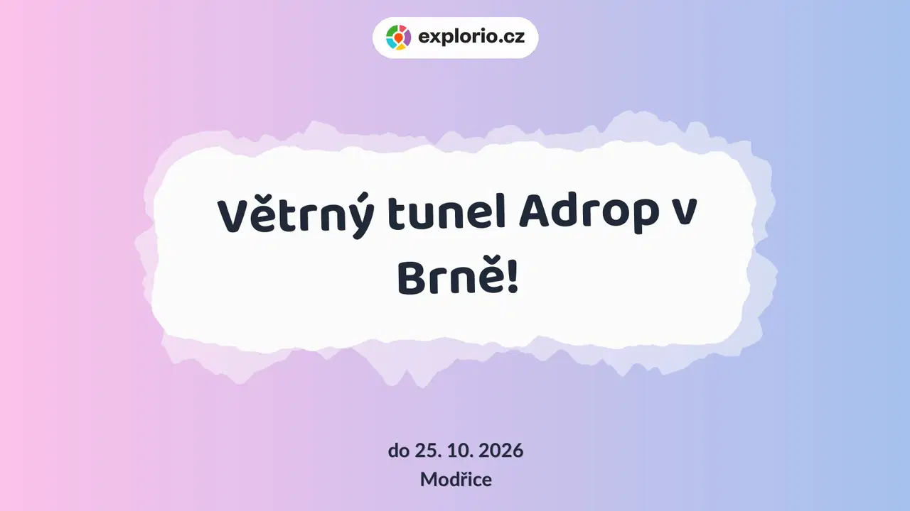 Větrný tunel Adrop v Brně! – sport a Pohyb, Modřice