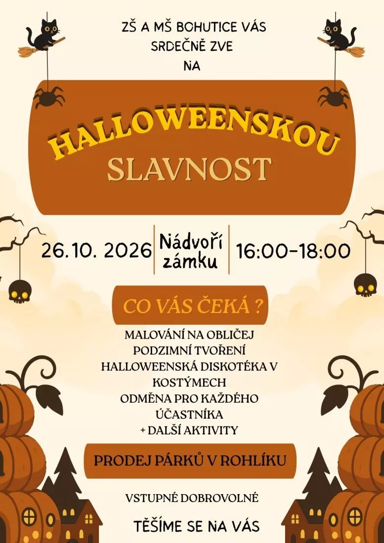 Halloweenská slavnost v Bohuticích – festivaly a Slavnosti, Bohutice – fotka 2