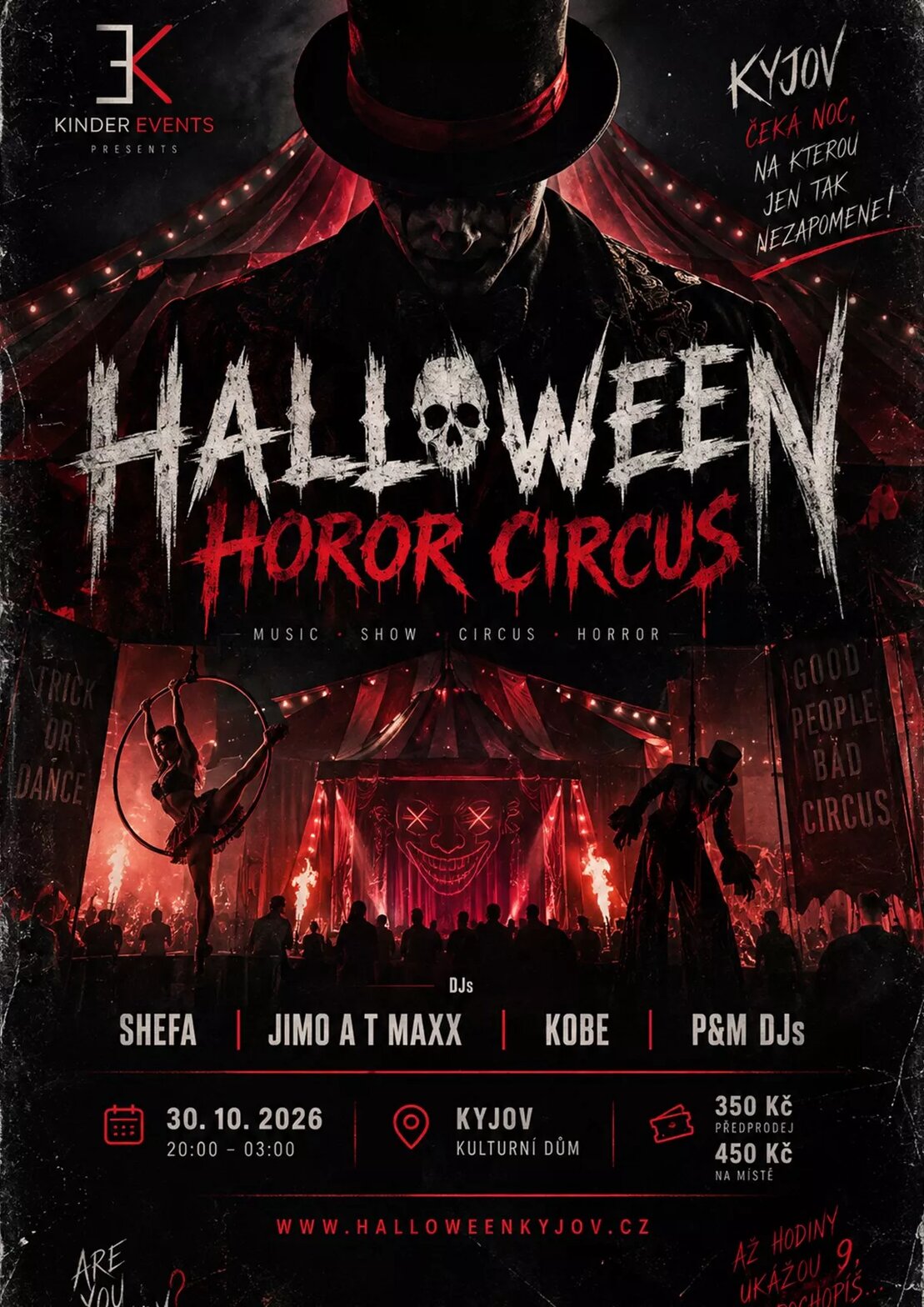 Halloween Madness party – divadlo, Hudba a Kino, Kyjov – fotka 2