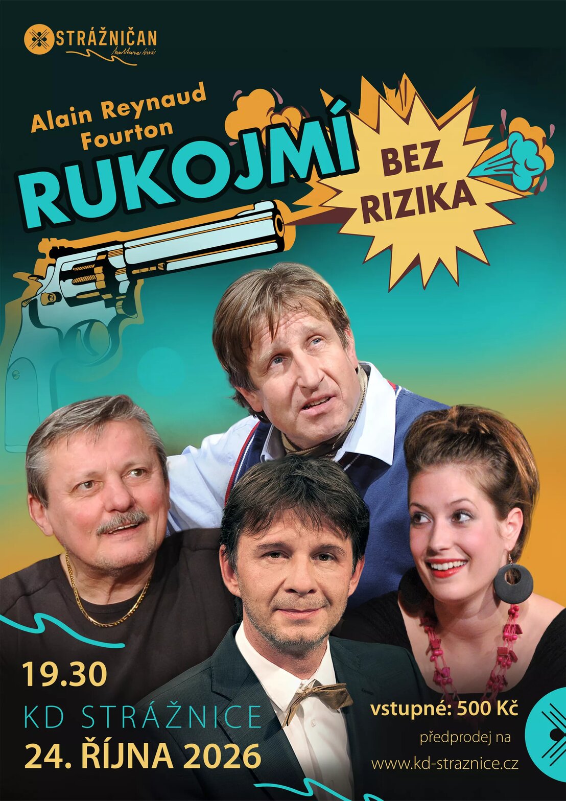 Rukojmí bez rizika – divadlo, Hudba a Kino, Strážnice – fotka 2