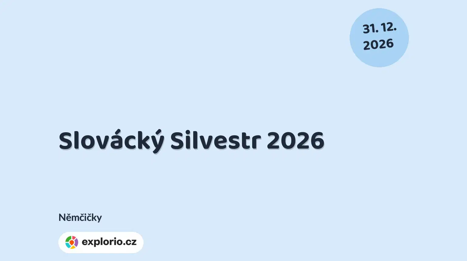 Slovácký Silvestr 2026 – festivaly a Slavnosti, Němčičky