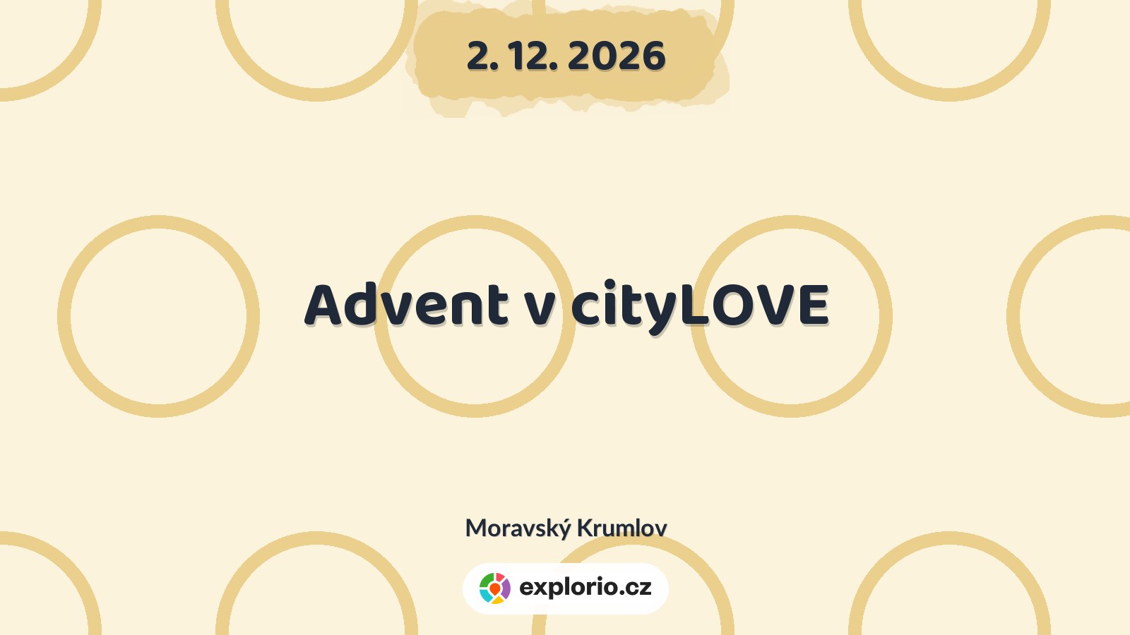 Advent v cityLOVE – prohlídky a Muzea, Moravský Krumlov