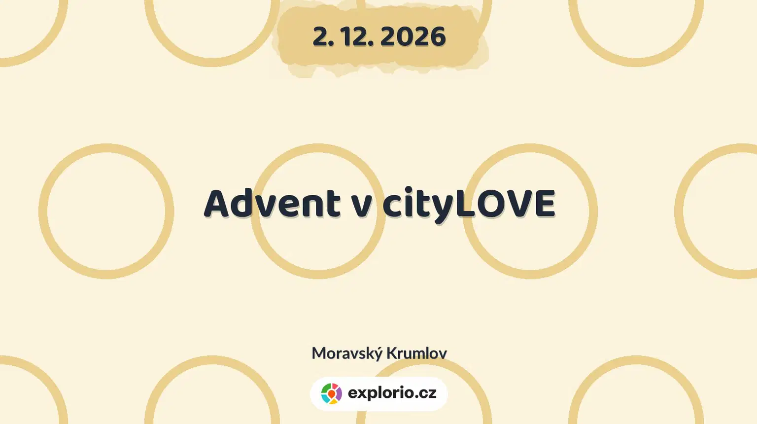 Advent v cityLOVE – prohlídky a Muzea, Moravský Krumlov
