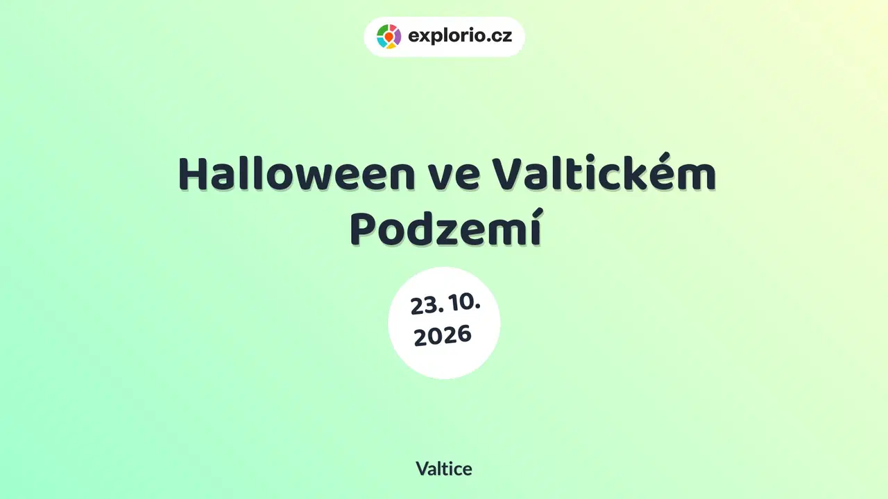 Halloween ve Valtickém Podzemí – divadlo, Hudba a Kino, Valtice
