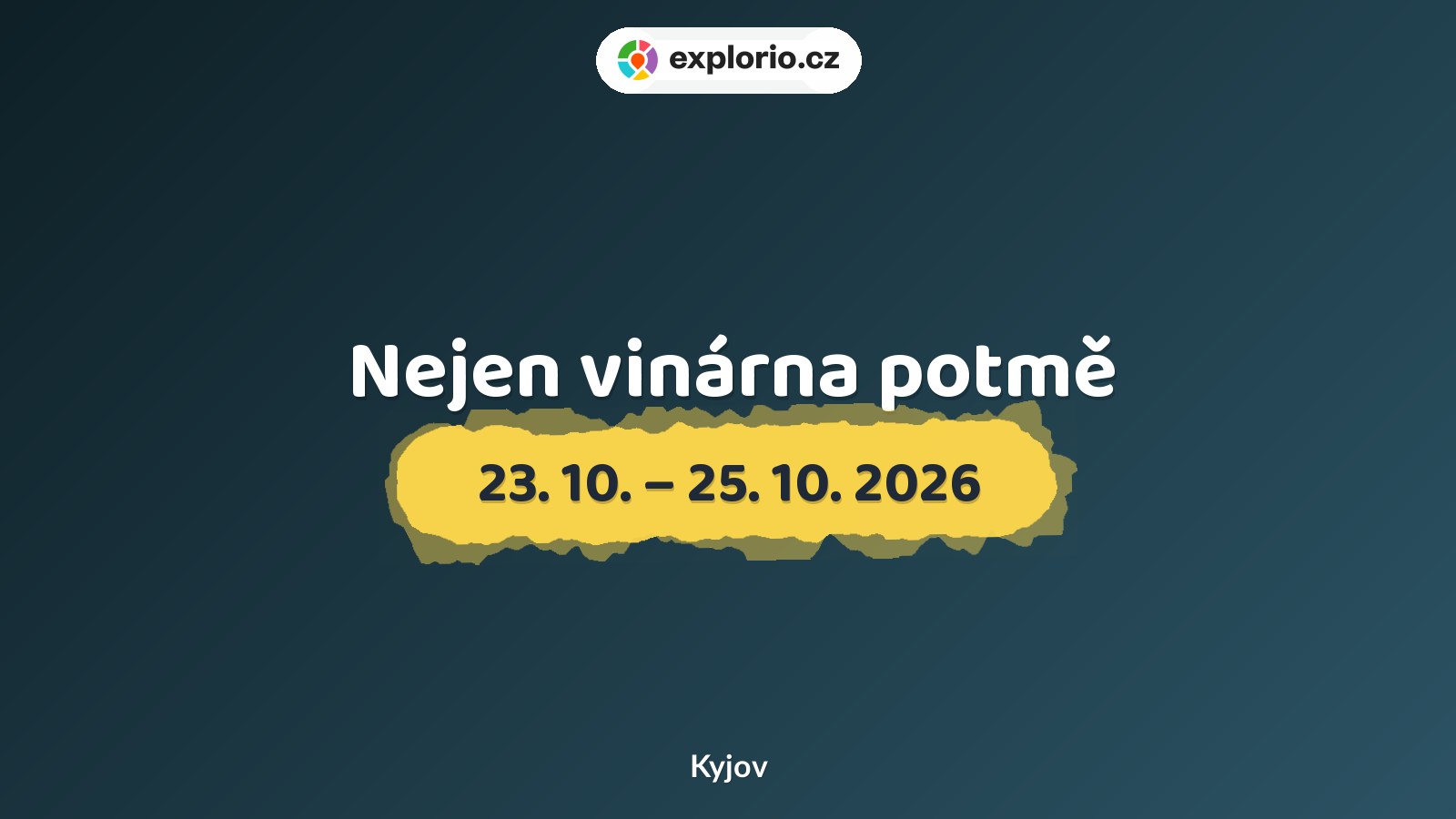 Nejen vinárna potmě – prohlídky a Muzea, Kyjov