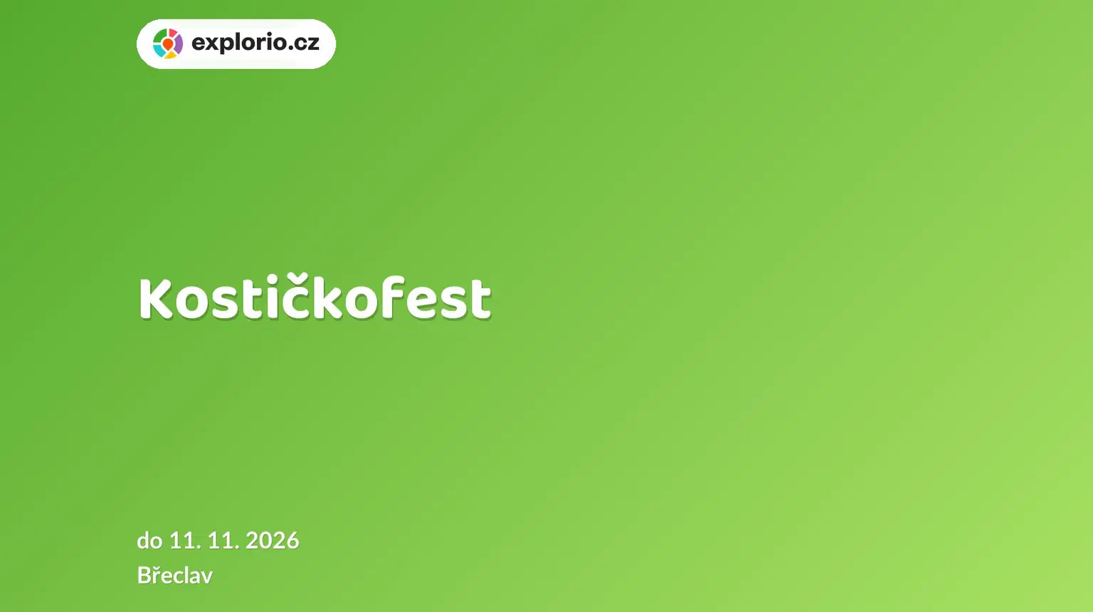 Kostičkofest – prohlídky a Muzea, Břeclav