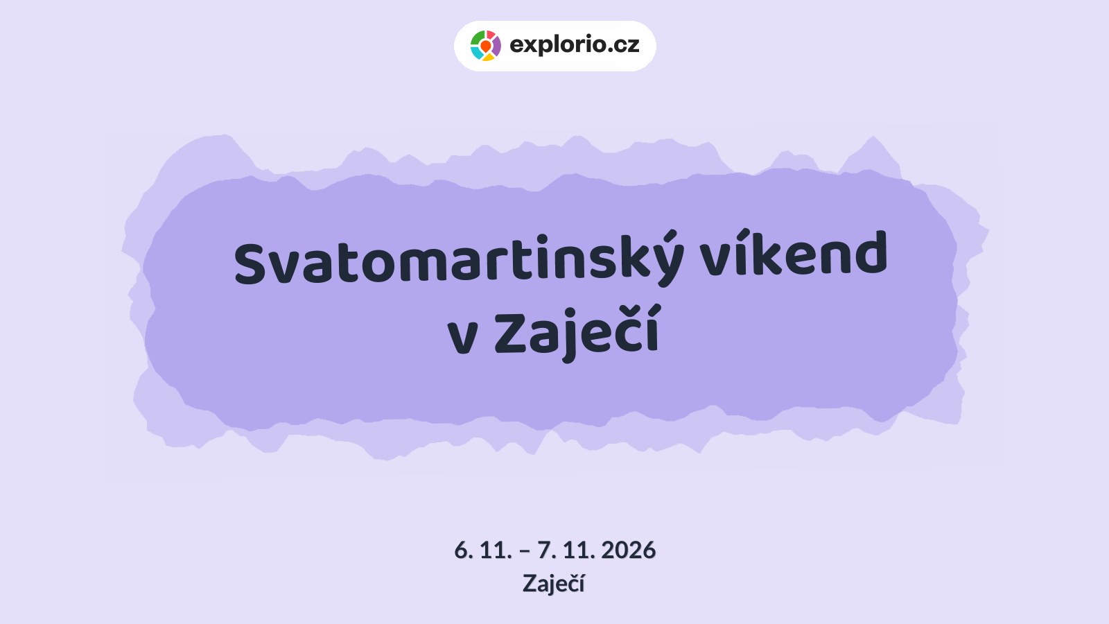 Svatomartinský víkend v Zaječí – festivaly a Slavnosti, Zaječí