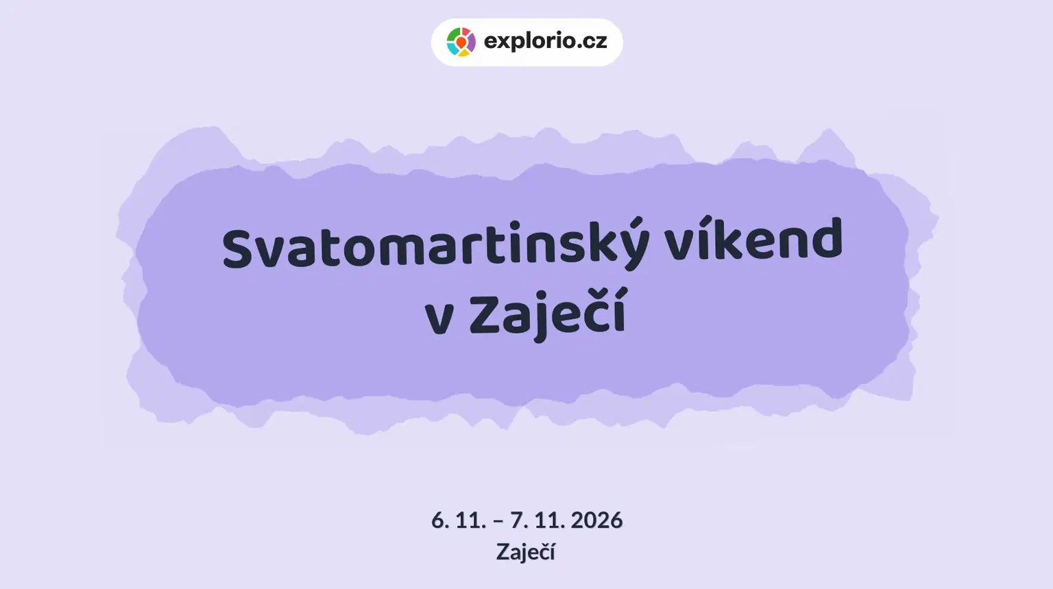 Svatomartinský víkend v Zaječí – festivaly a Slavnosti, Zaječí