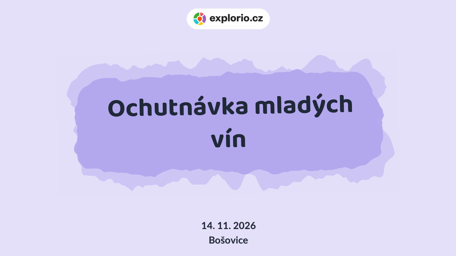 Ochutnávka mladých vín – festivaly a Slavnosti, Bošovice