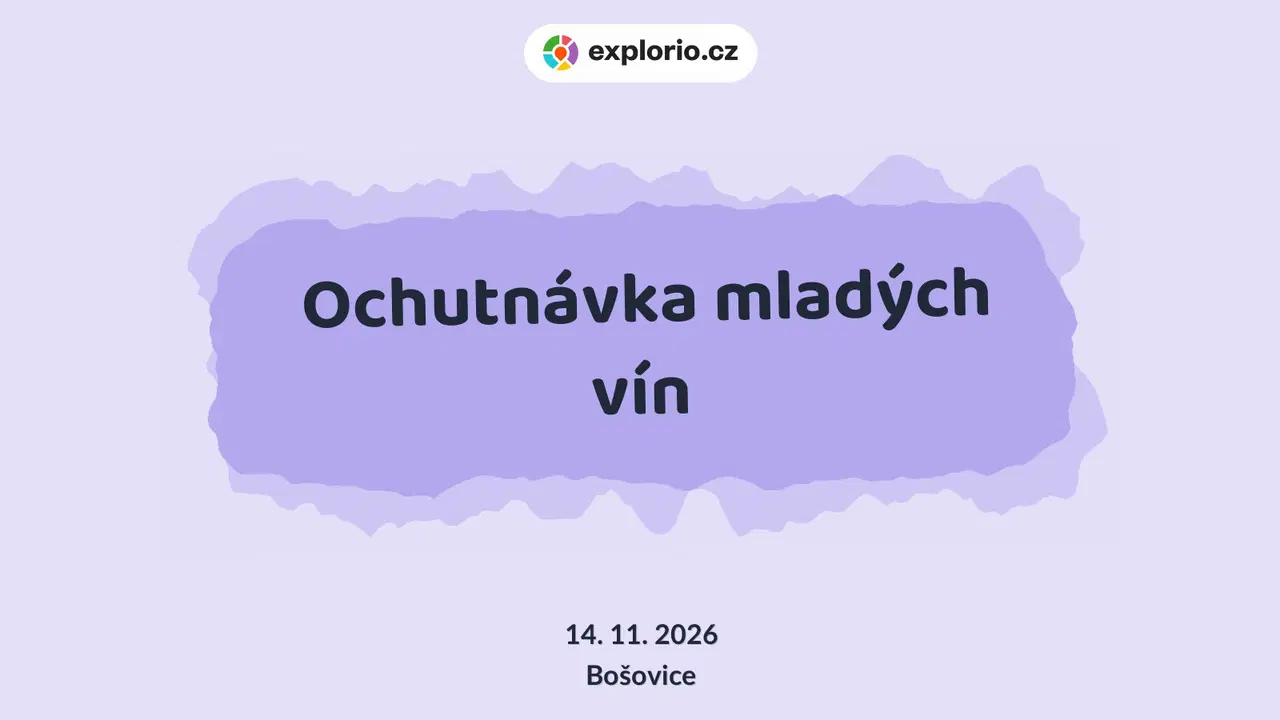 Ochutnávka mladých vín – festivaly a Slavnosti, Bošovice