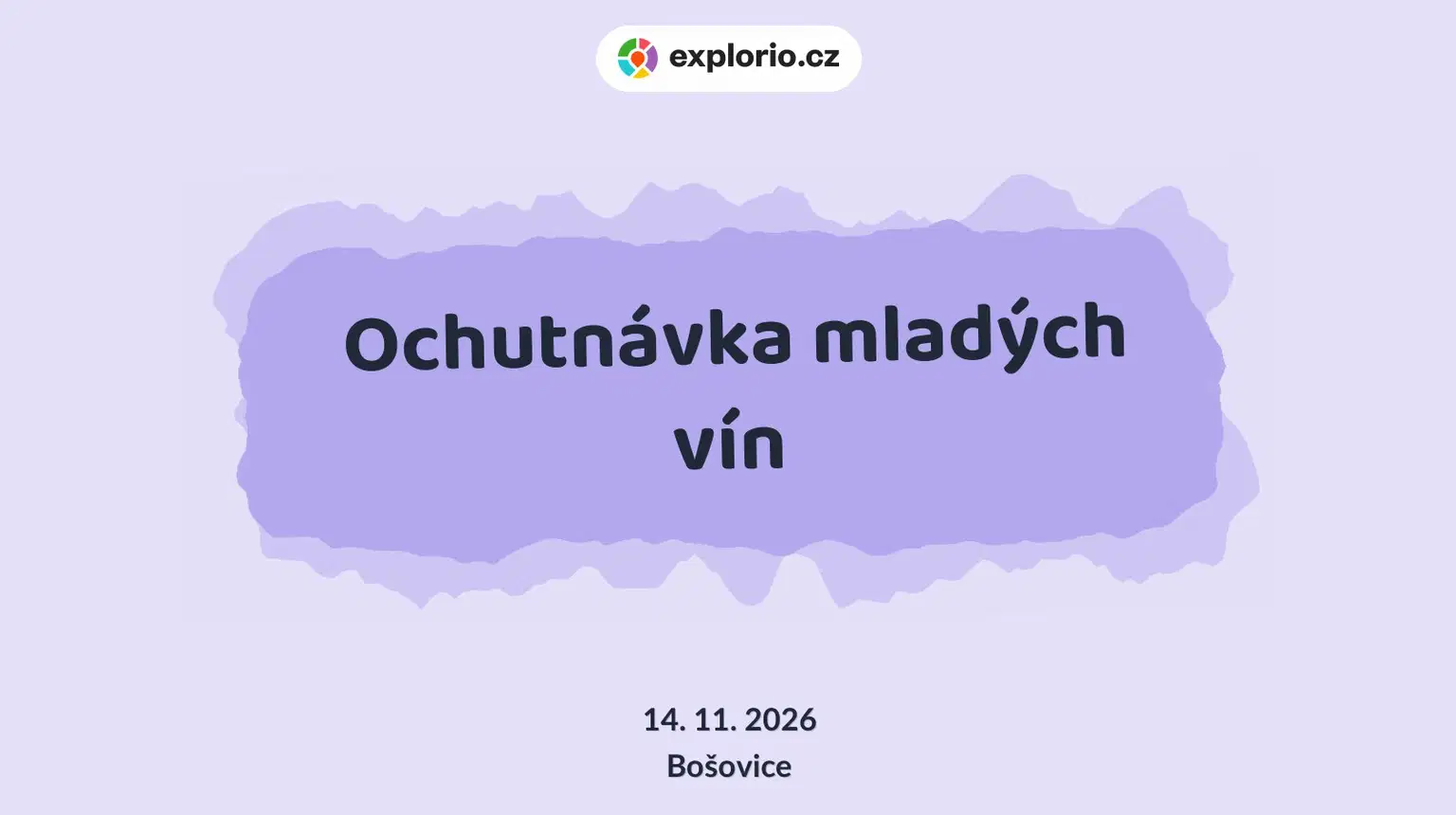 Ochutnávka mladých vín – festivaly a Slavnosti, Bošovice