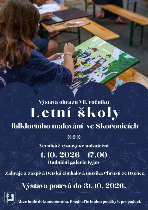 Výstava obrazů Letní školy folklorního malování ve Skoronicích (Kyjov) – prohlídky a Muzea, Kyjov – fotka 2