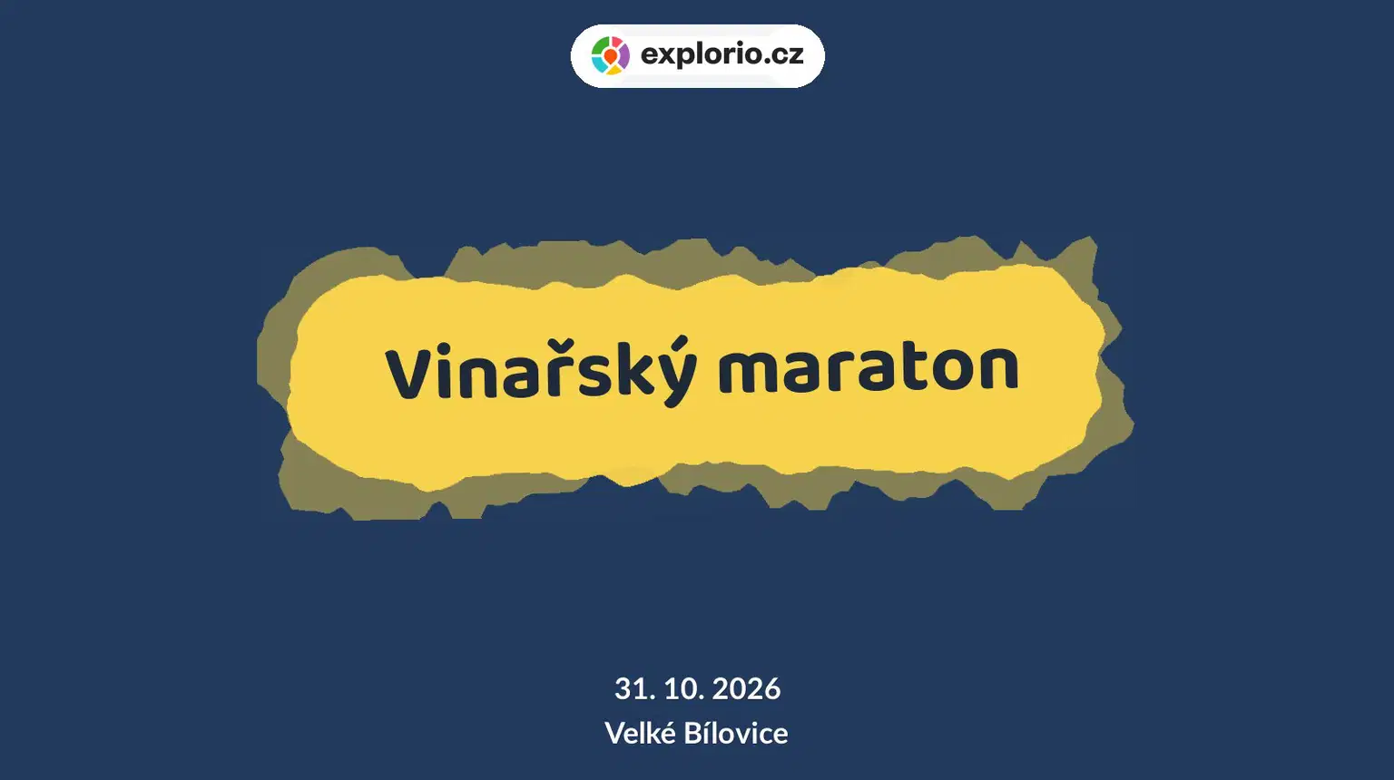 Vinařský maraton – sport a Pohyb, Velké Bílovice