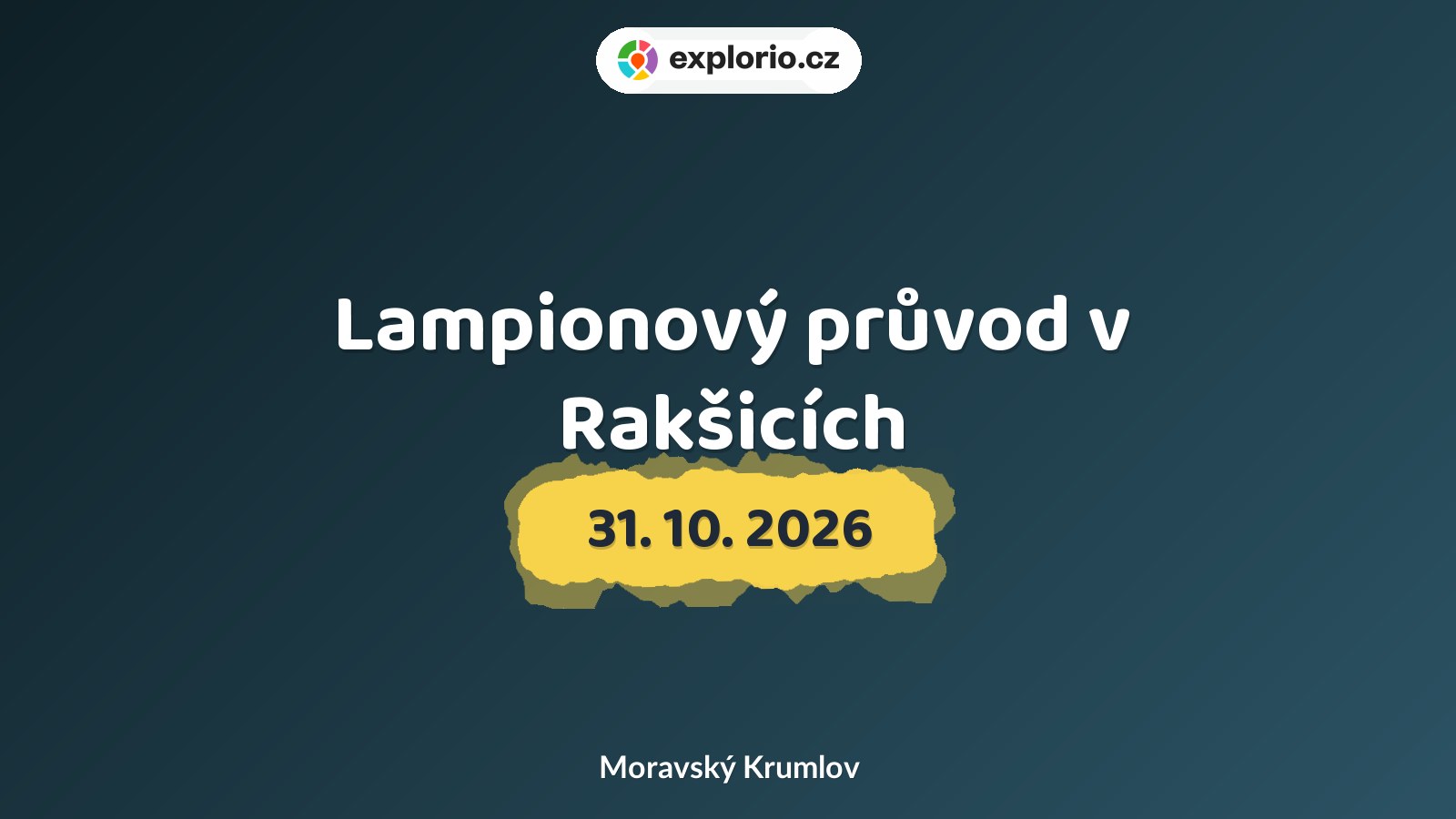 Lampionový průvod v Rakšicích – festivaly a Slavnosti, Moravský Krumlov
