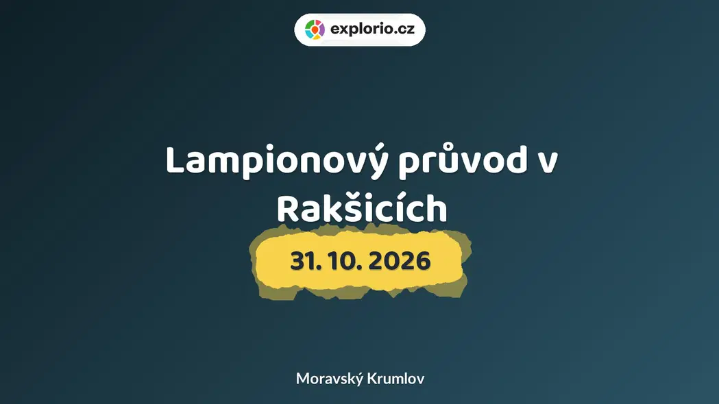 Lampionový průvod v Rakšicích – festivaly a Slavnosti, Moravský Krumlov