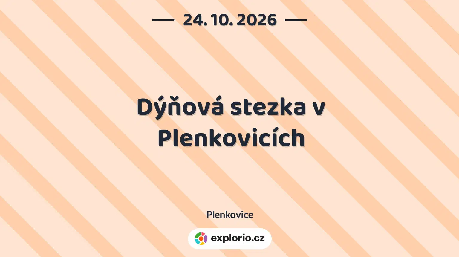 Dýňová stezka v Plenkovicích – prohlídky a Muzea, Plenkovice