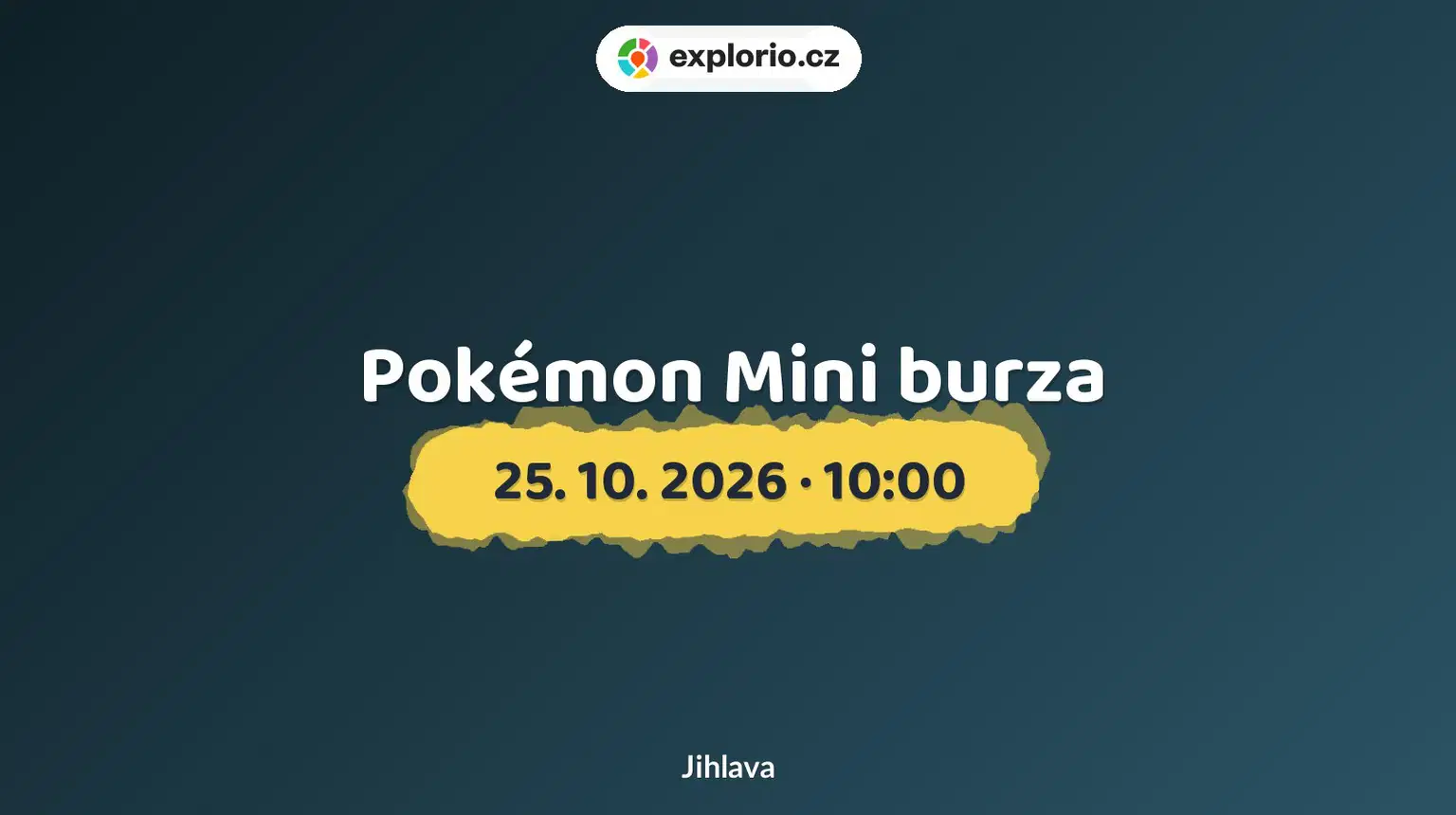 Pokémon Mini burza – prohlídky a Muzea, Jihlava