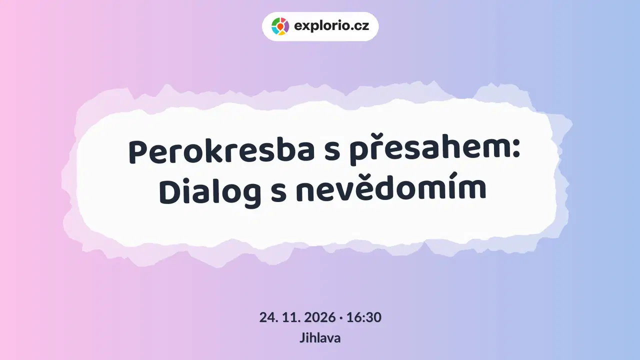Perokresba s přesahem: Dialog s nevědomím – tvořivé dílny a Workshopy, Jihlava