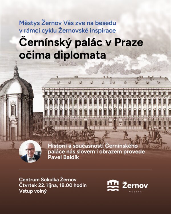 Černínský palác v Praze očima diplomata – prohlídky a Muzea, Žernov – fotka 2