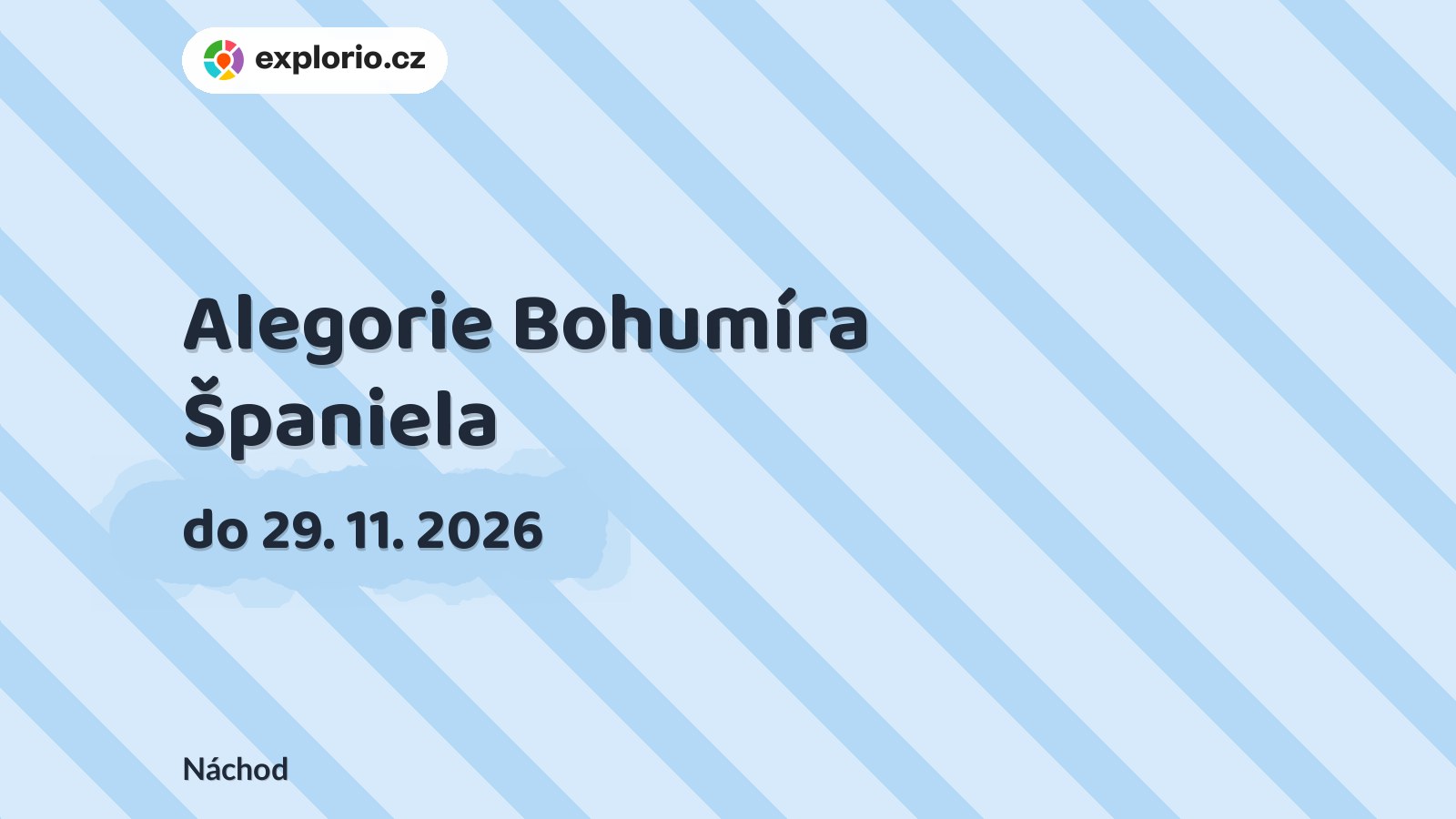 Alegorie Bohumíra Španiela – prohlídky a Muzea, Náchod