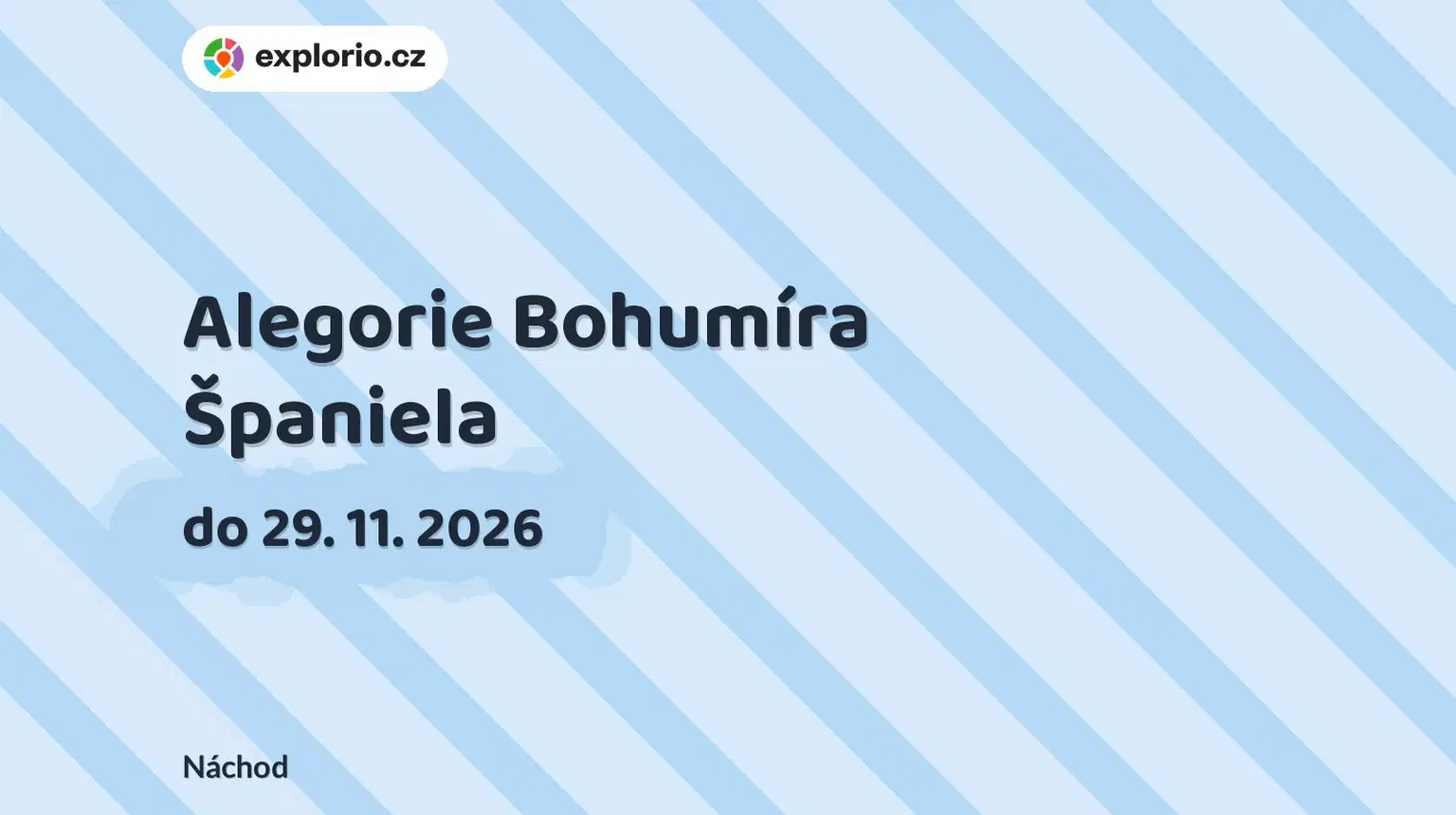 Alegorie Bohumíra Španiela – prohlídky a Muzea, Náchod