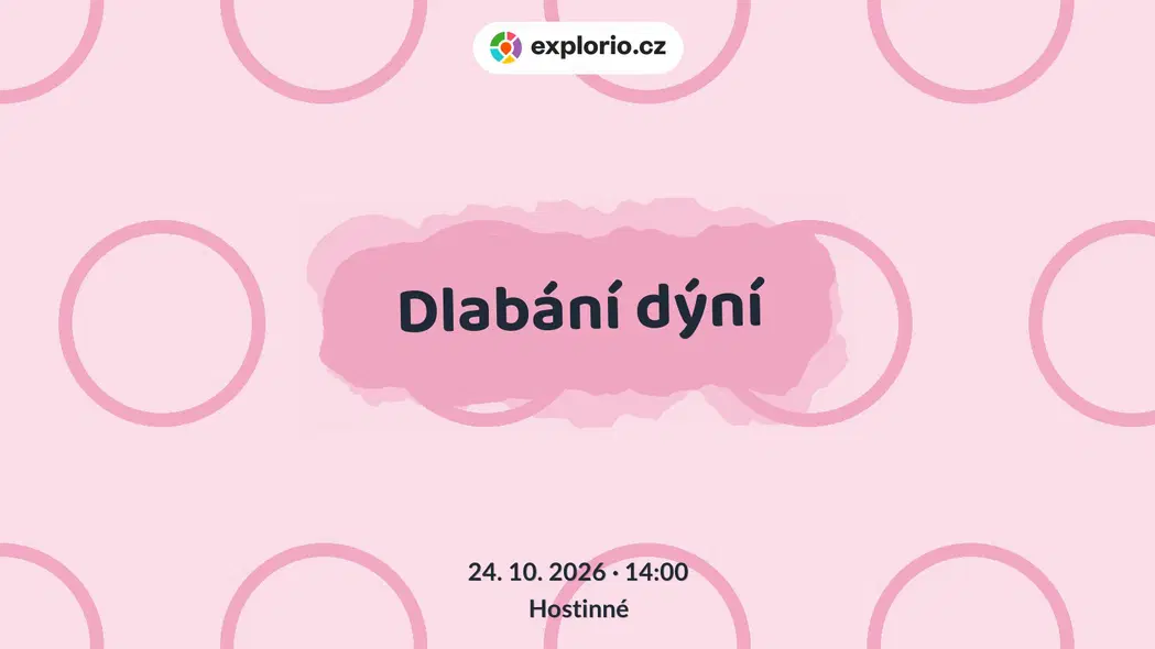 Dlabání dýní – tvořivé dílny a Workshopy, Hostinné
