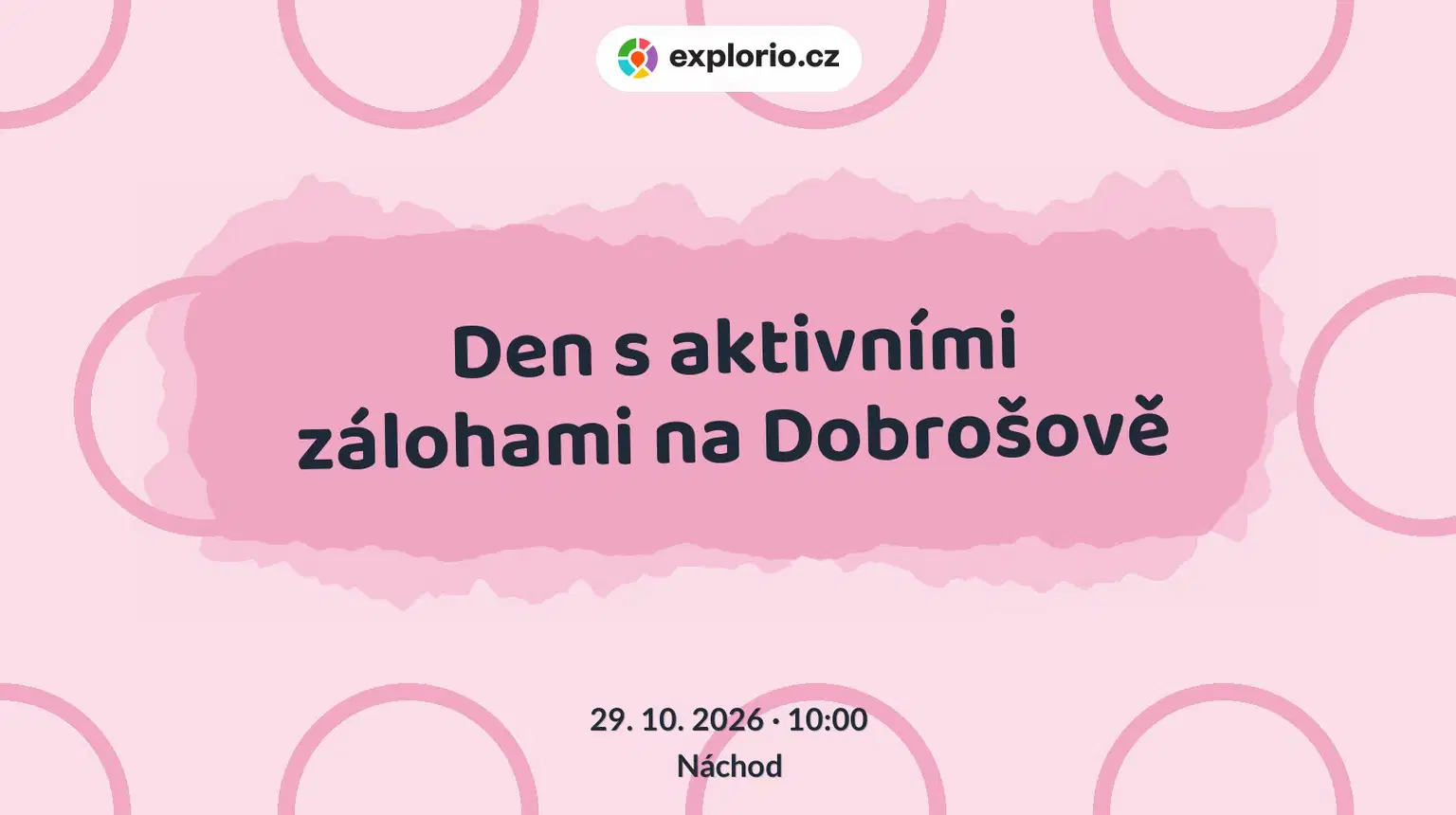 Den s aktivními zálohami na Dobrošově – sport a Pohyb, Náchod